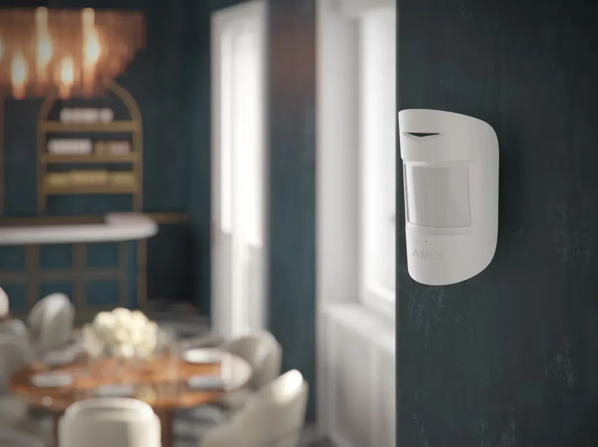 Motion detection sensor in a residential property