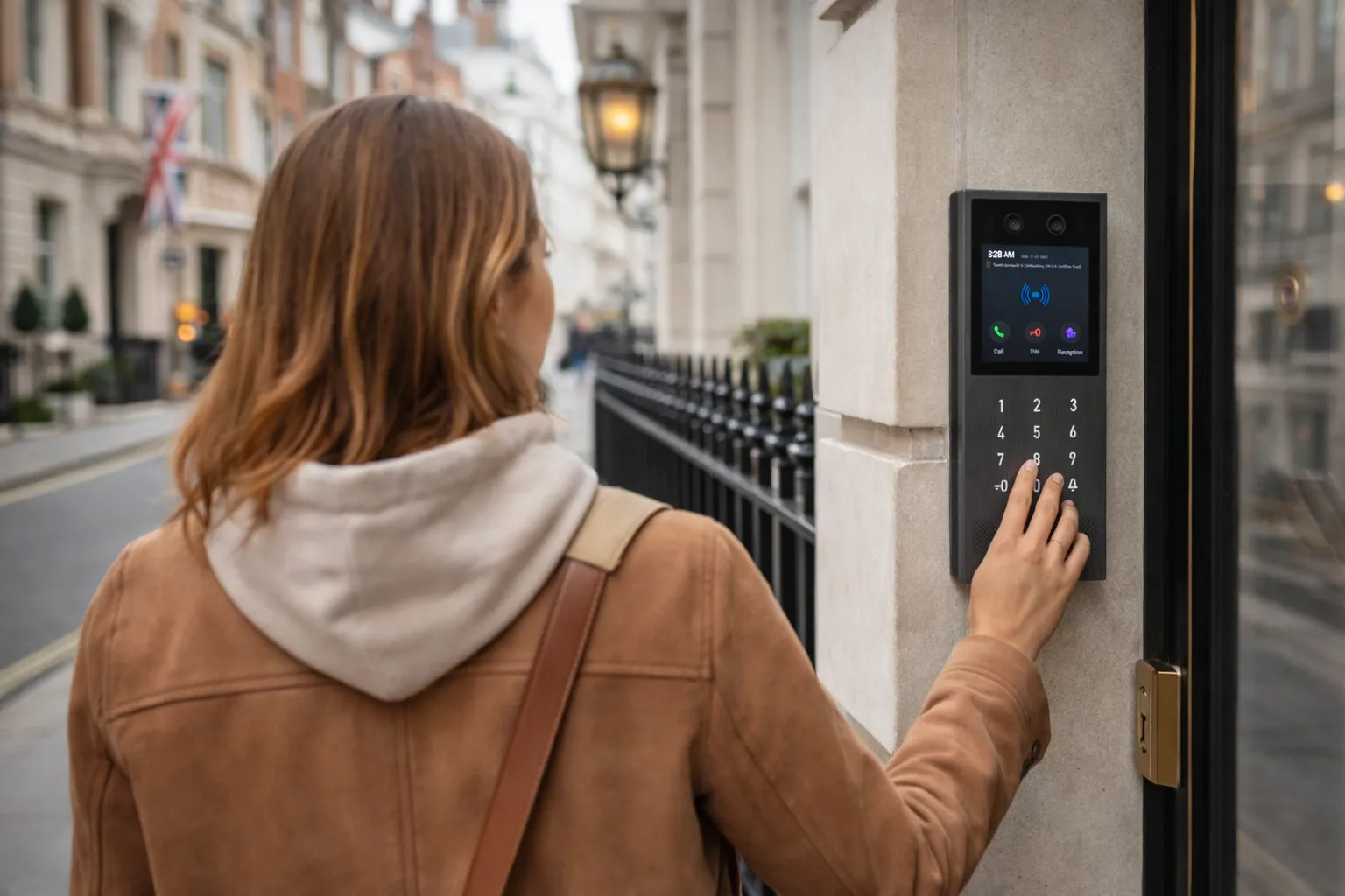 Akuvox intercom for HMO and rental property managed access