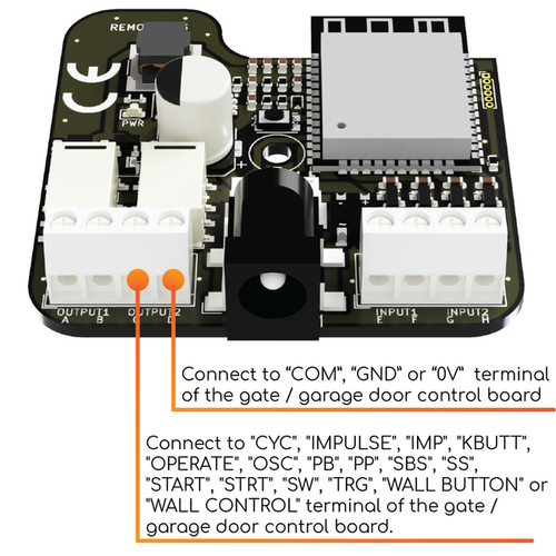 Single input terminals