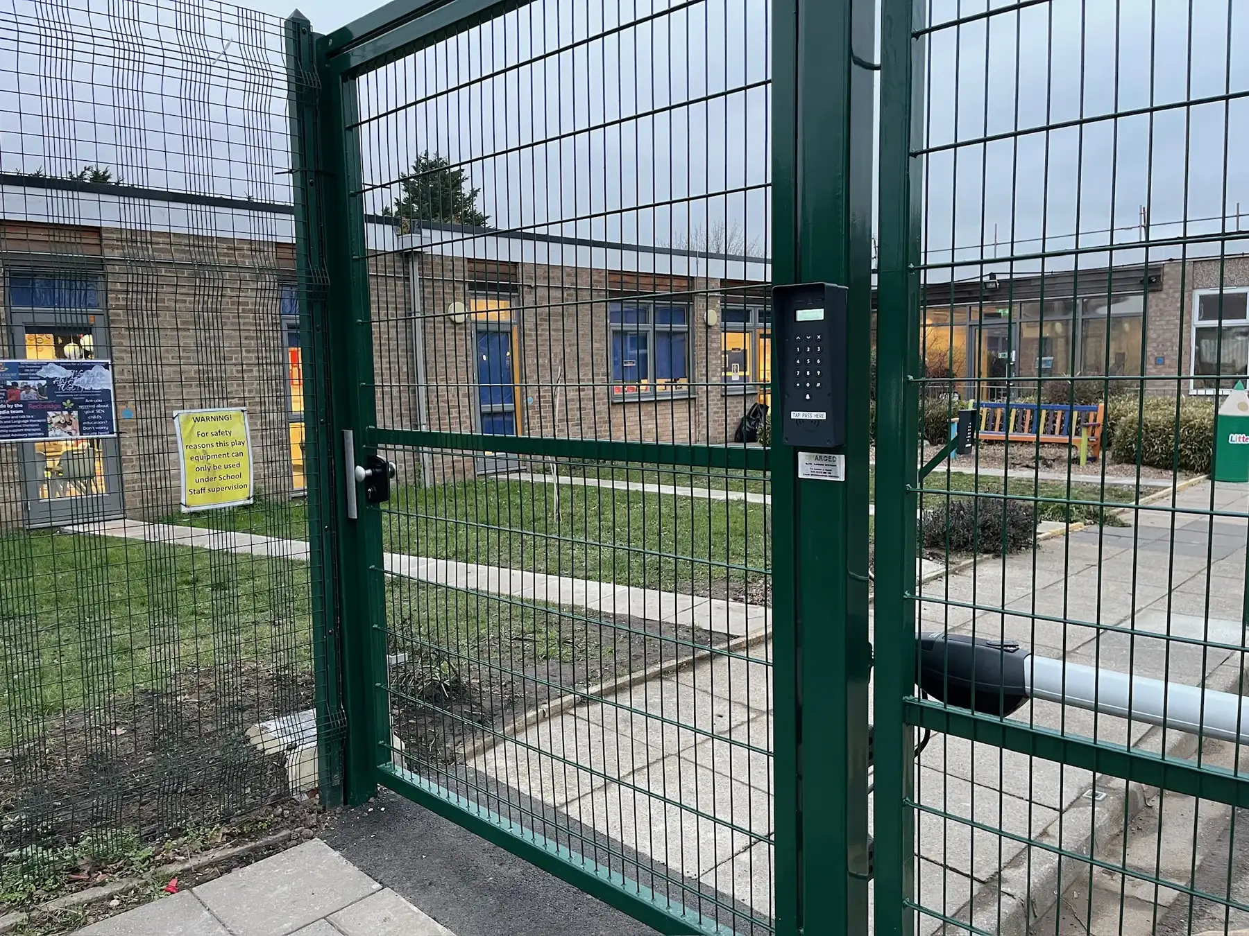Avanti Court Primary School gates